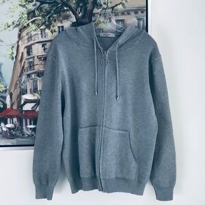 Brian Bailey Knitted Zip Hoodie
